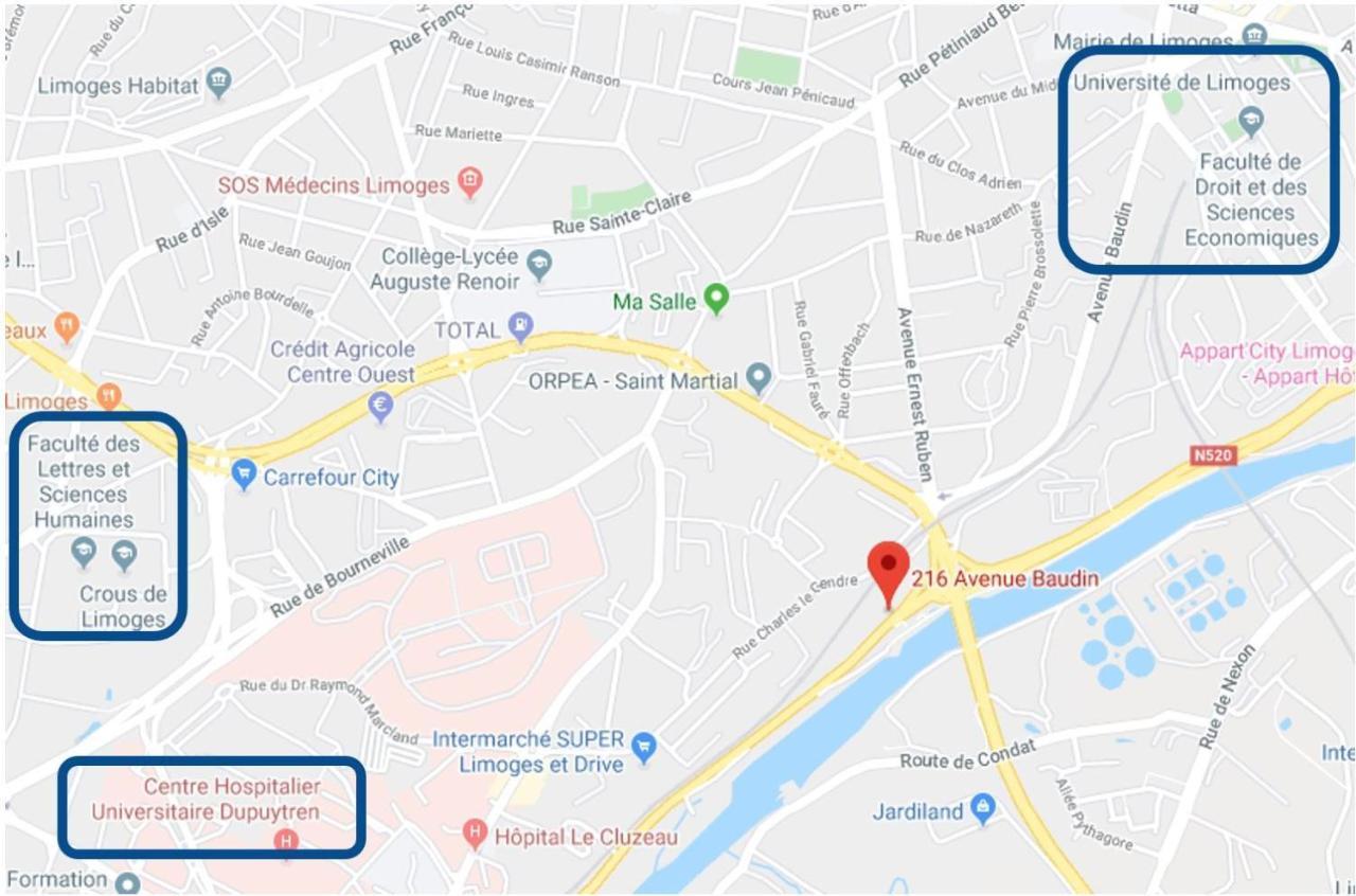 *studio 4* Avenue Baudin - Dabnb Appartement *